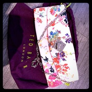 Ted Baker floral clutch